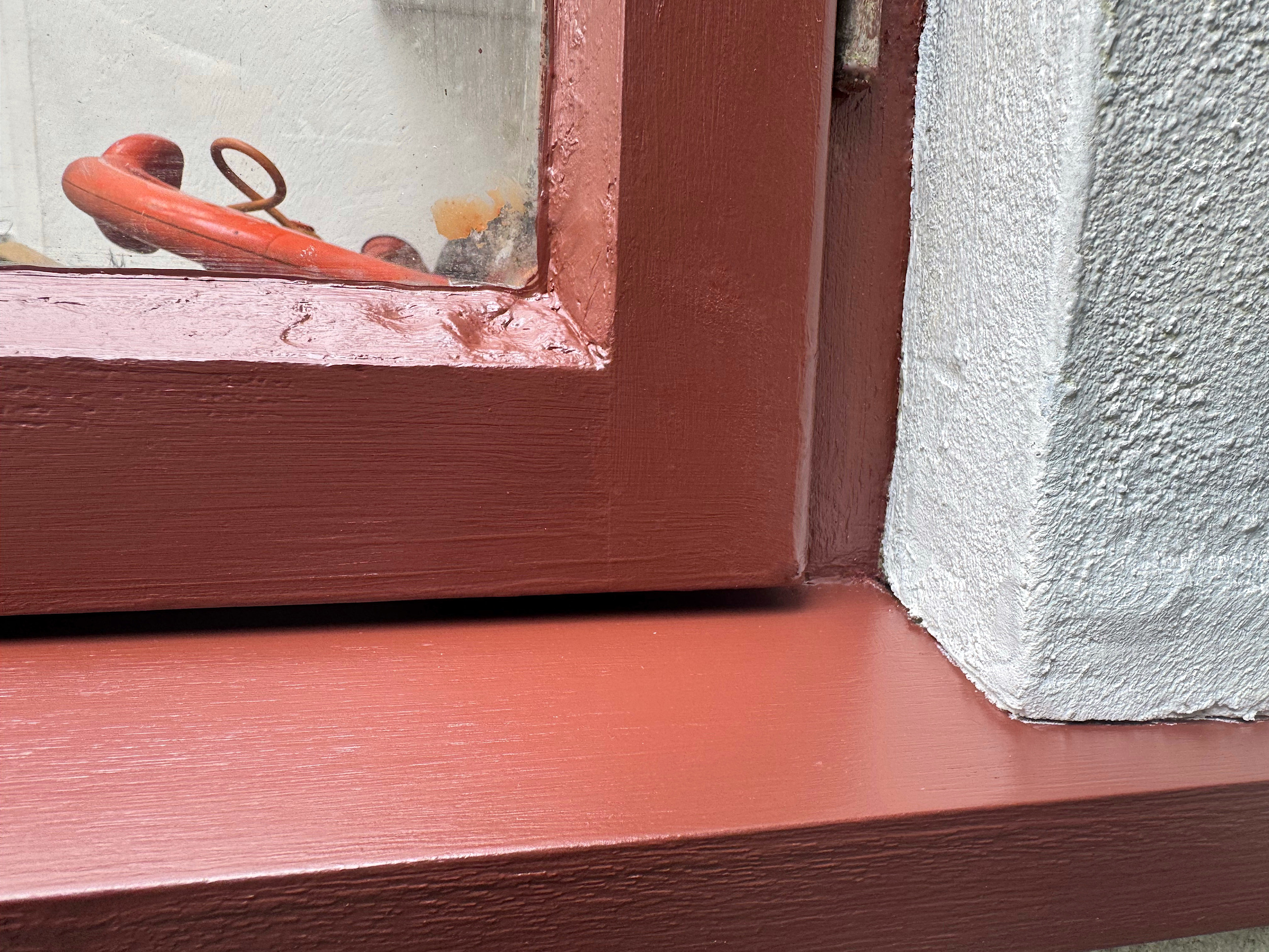 After completion (Super Finish and sanding)