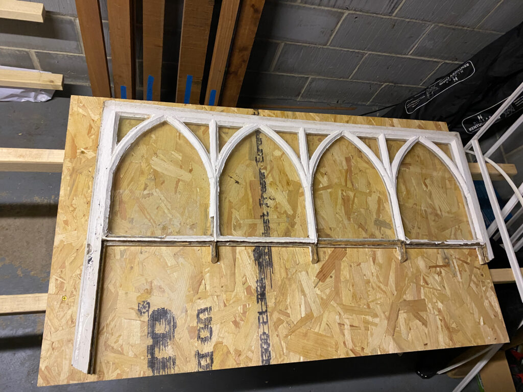 Window 19 rot removed